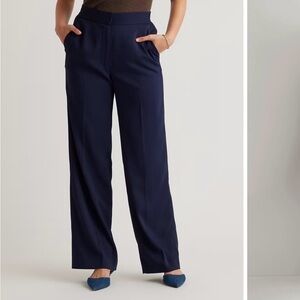 Quince Navy Women's Trousers